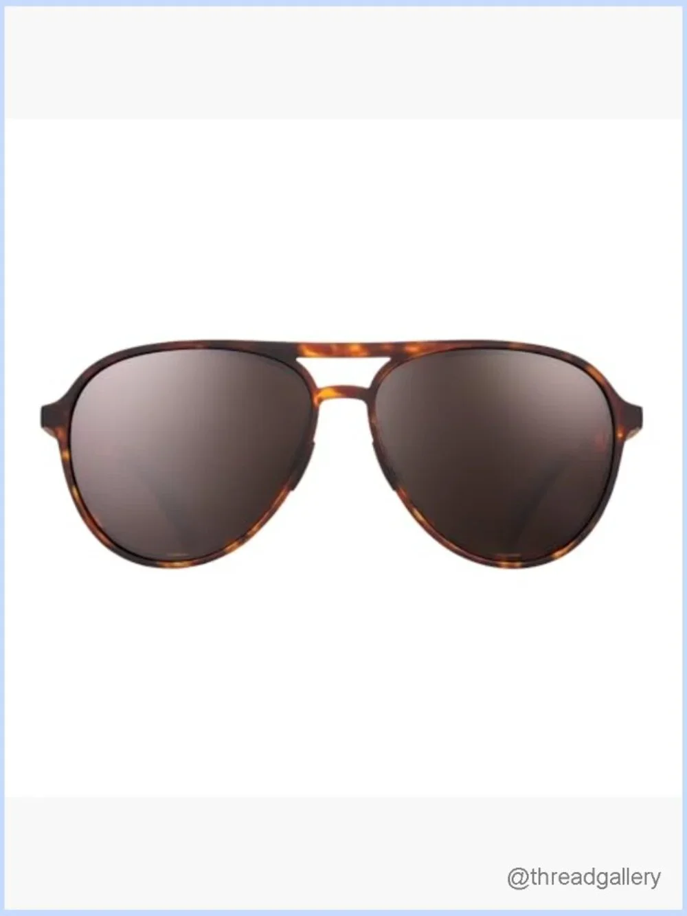 Polarized Aviator Sunglasses, Large, UV400, No Slip No Bounce